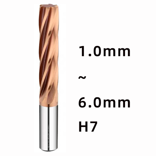 BB Carbide Reamer (1.0~6.0mm) Spiral Flute-BB2055