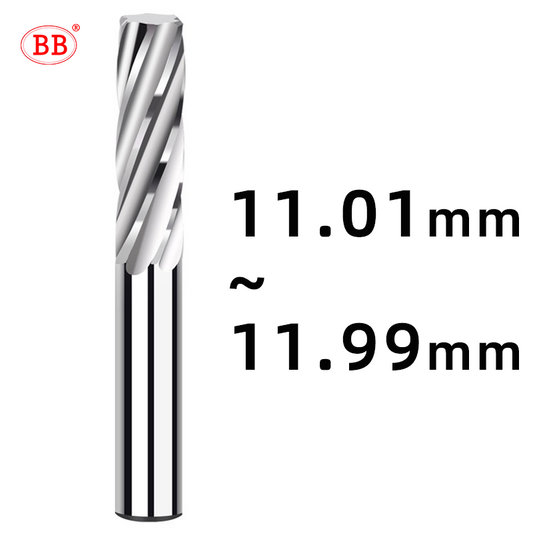 BB Carbide Reamer (11.01~11.99mm) Spiral Flute-BF2045