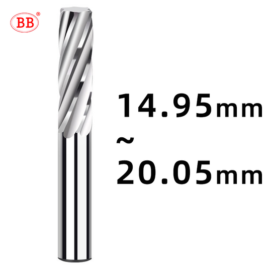 BB Carbide Reamer (14.95~20.05mm)Spiral Flute-BF2045