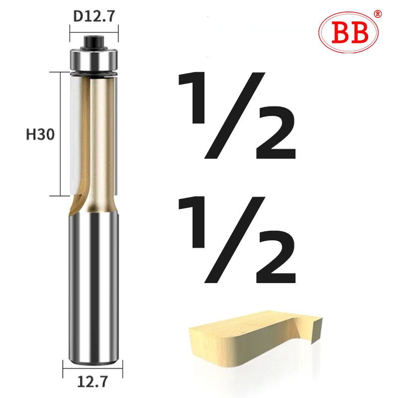 BB Router Bit Bearing Flush Trimming Tool