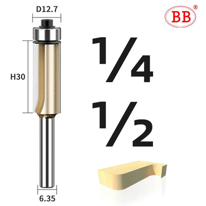 BB Router Bit Bearing Flush Trimming Tool