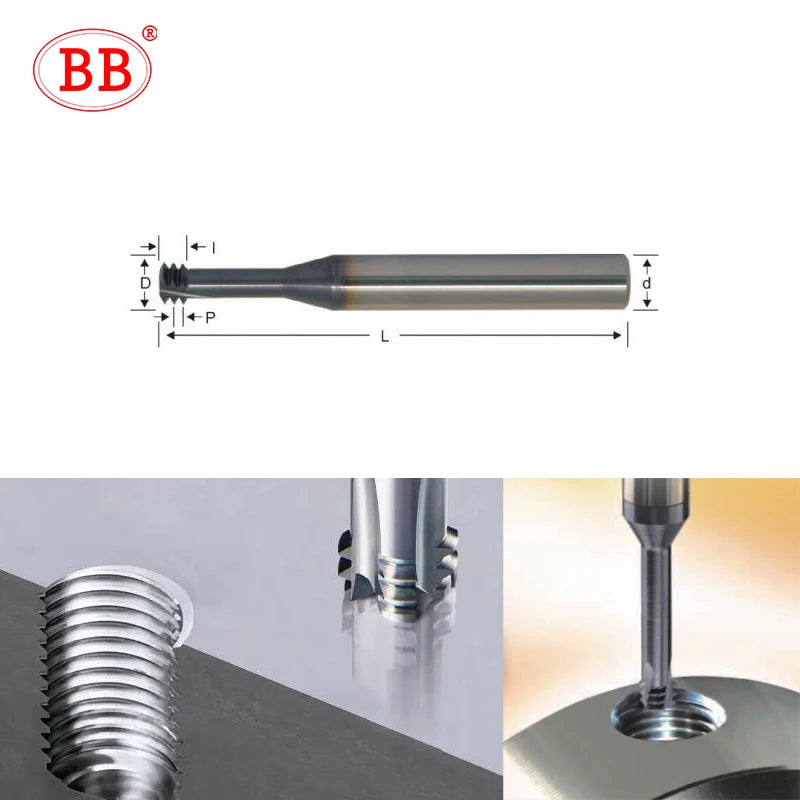 BB Thread Mill 3 Teeth