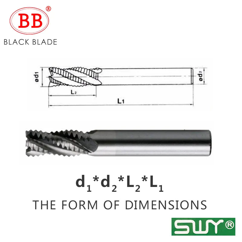 BB Roughing End Mill HSS