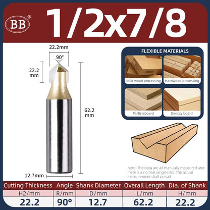 BB V Groove Slot Cutter Woodworking