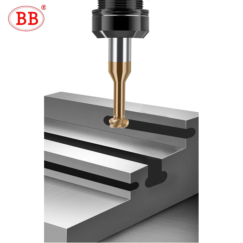 BB Radius Corner T Slot End Mill