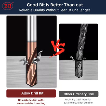 BB Carbide Drill (1.0~6.0mm)  L=60mm  BL2060