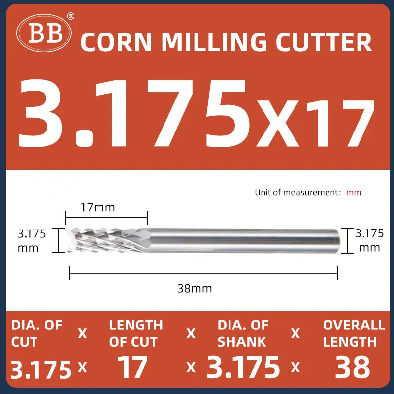 BB Corn End Mill