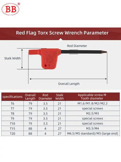 BB Wrench Torx Keys