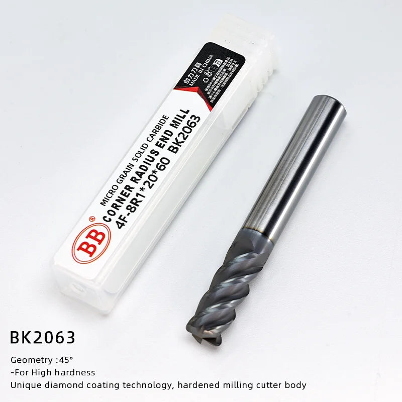 BB Corner Radius End Mill-BK2063