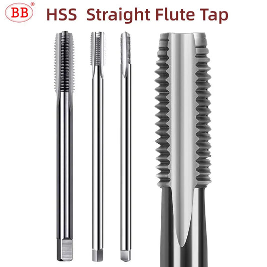 BB Machine Tap Long Length HSS Staright Flute Extend M7 M9 M11 M13 100mm