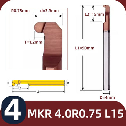 BB MZR Grooving Cutter