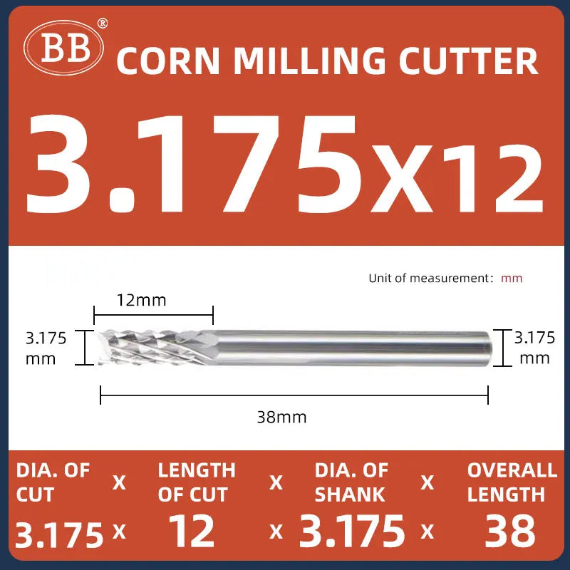 BB Corn End Mill