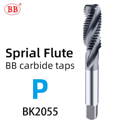 BB CNC Carbide Tap Spiral Flute