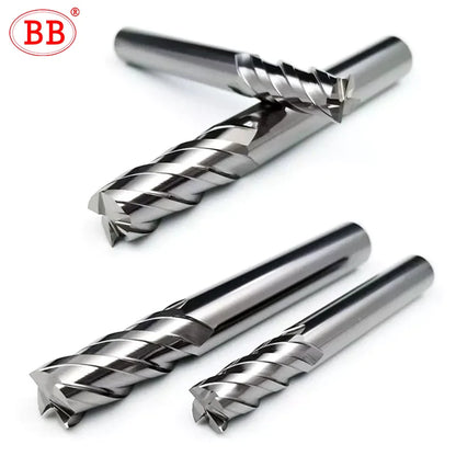 BB Cermet Flat End Mill Ball Nose Corner Radius Die Steel Cast Iron Cutting CNC Machining Metal Ceramic Tool 6mm 8mm 10mm