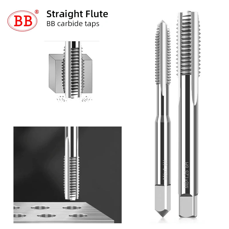 BB CNC Carbide Tap Straight Flute