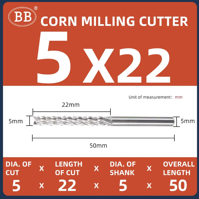 BB Corn End Mill