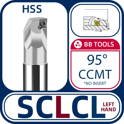 BB Internal Turning (CCMT) Tool Holder-HSS Carbide