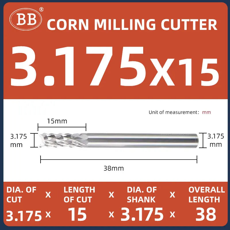 BB Corn End Mill