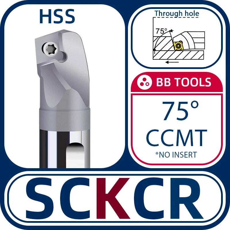 BB Internal Turning (CCMT) Tool Holder-HSS Carbide