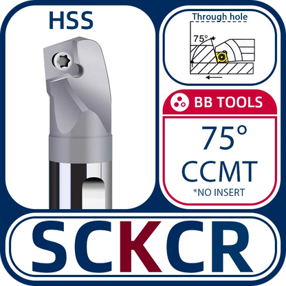 BB Internal Turning (CCMT) Tool Holder-HSS Carbide