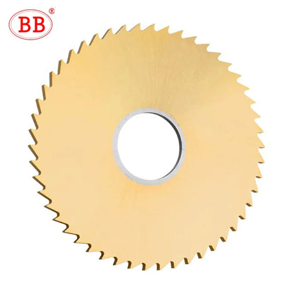 Saw Blade Mill HSS Co TiN Circular Cutting Tool CNC Slot Machining Slitting Steel Diameter 40 50 60mm for Metal Steel Pipe