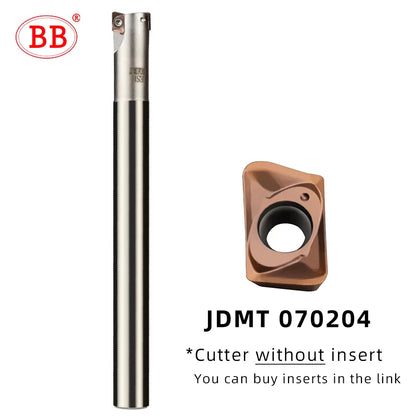 BB ESE ASM Indexable High Feed Milling Tool Holder JDMT JDMT0702 Carbide Insert 2 Side CNC Machine Support Handle Cutter