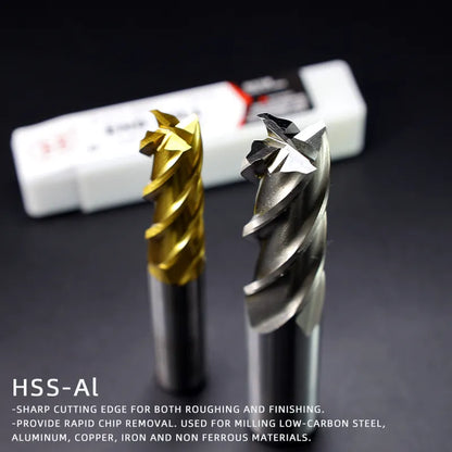 BB End Mill HSS 4 Flutes