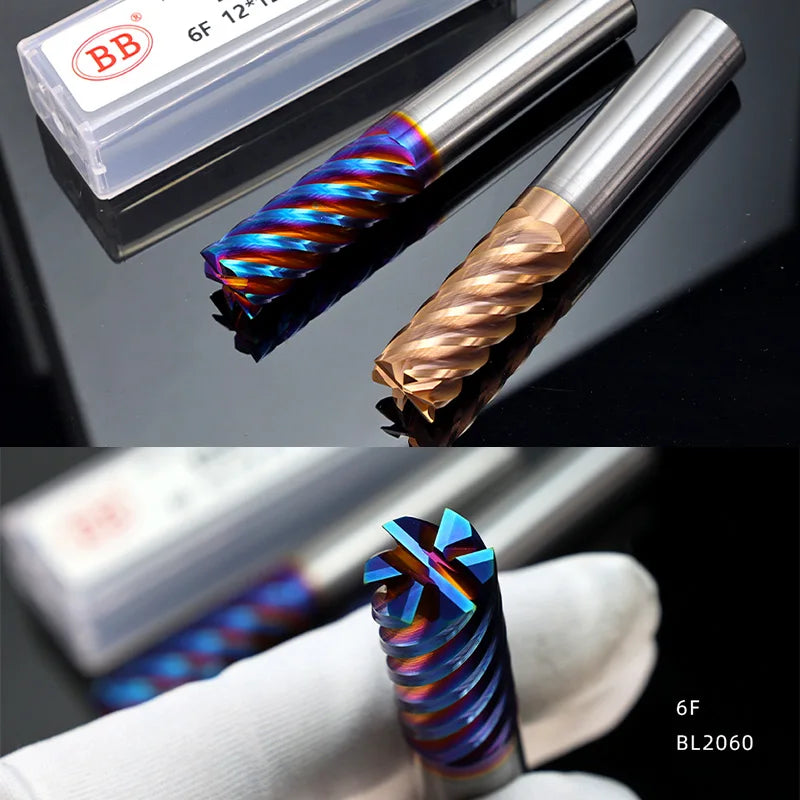 BB Carbide End Mill-6 Flutes