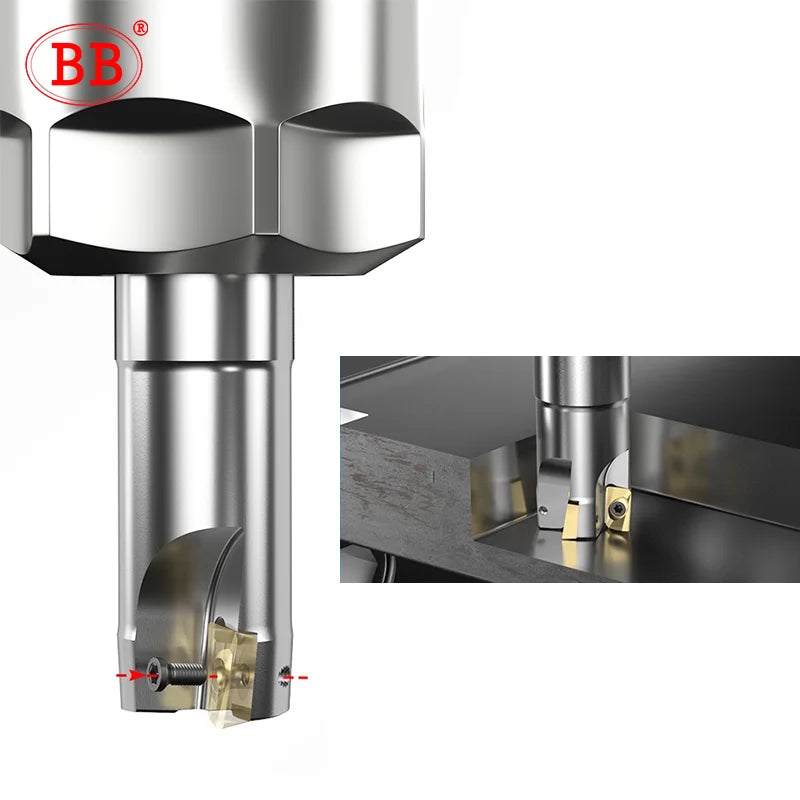 BB Indexable End Mill BAP300R BAP400R Shoulder Milling Bar