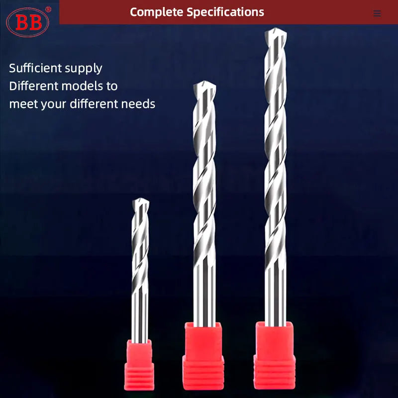 BB Carbide Drill-BF2045 (0.5mm-10.4mm)