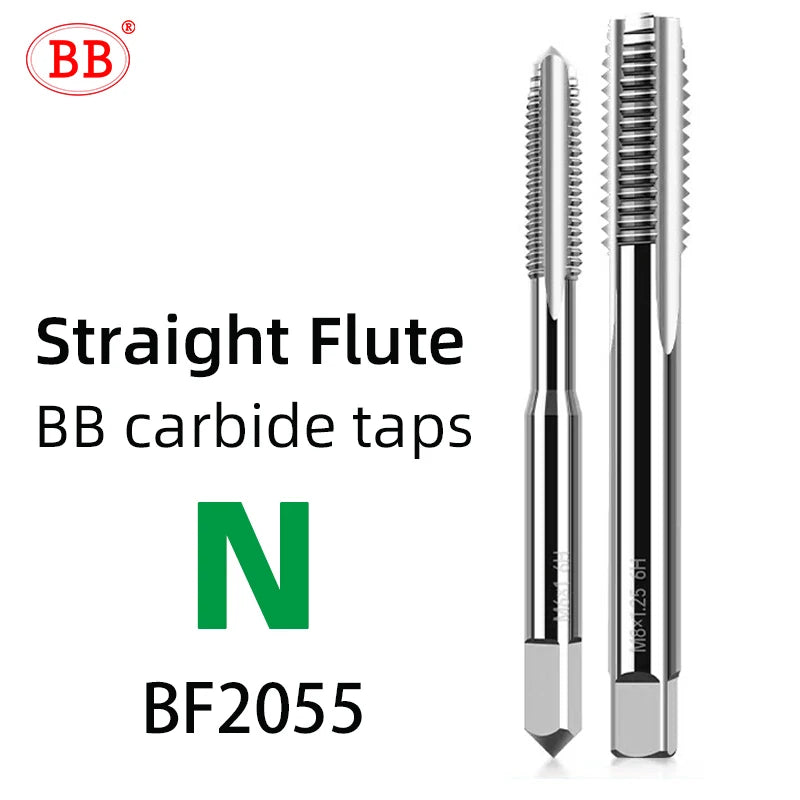 BB CNC Carbide Tap Straight Flute