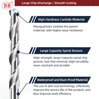 BB Carbide Drill-BF2045 (0.5mm-10.4mm)