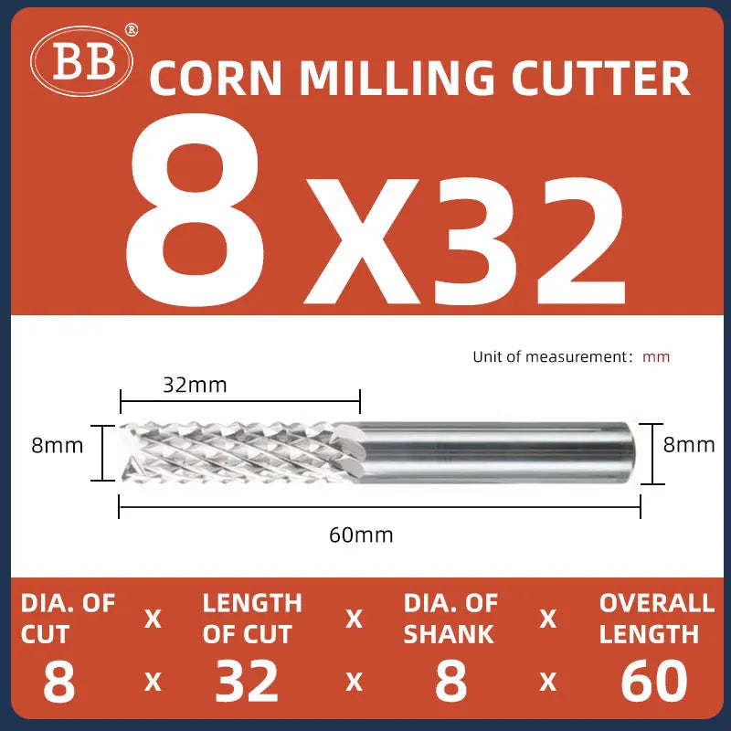 BB Corn End Mill